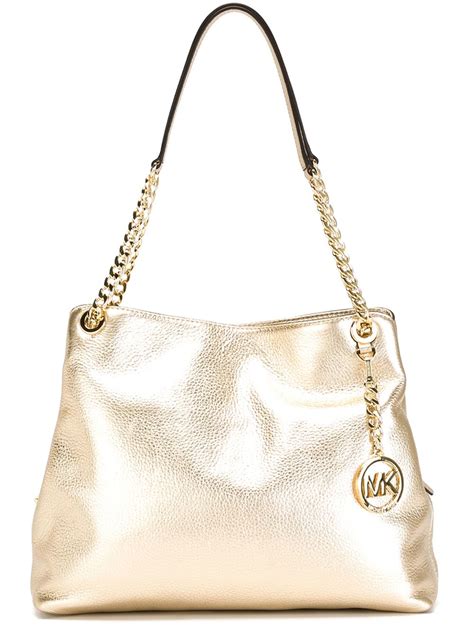 michael kors gold shoulder bag|Michael Kors shoulder crossbody bag.